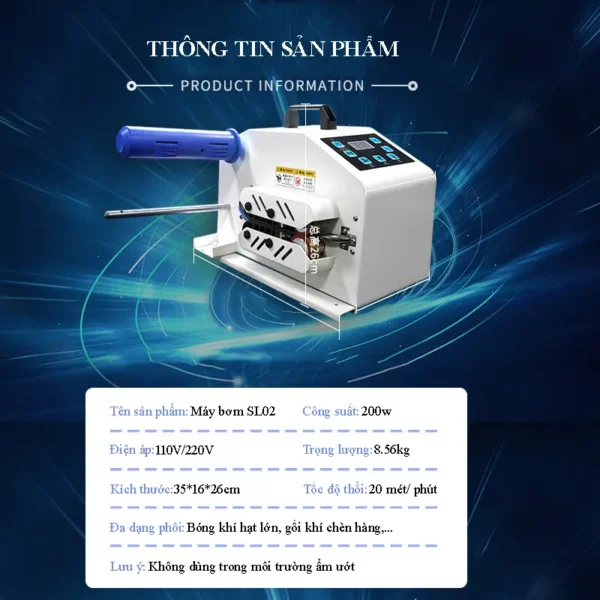 Máy Bơm Hơi Chống Sốc SL02