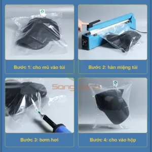 Túi Bóng Khí Bảo Vệ Form Mũ 08